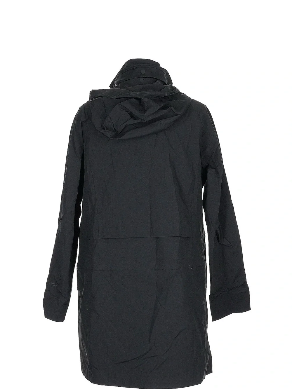 Size 6 Lululemon Women's Black Hooded Raincoat/Jacket
